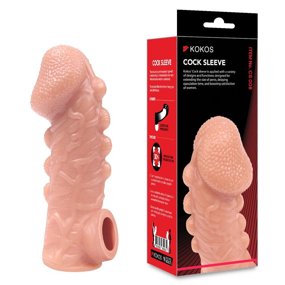 Насадка на член Kokos Cock Sleeve CS 008 - превʼю 19
