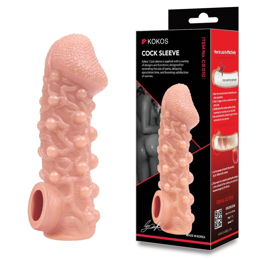 Насадка на член Kokos Cock Sleeve CS 010 - превʼю 18