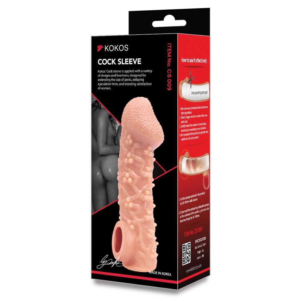 Насадка на член Kokos Cock Sleeve CS 009 - превʼю 22