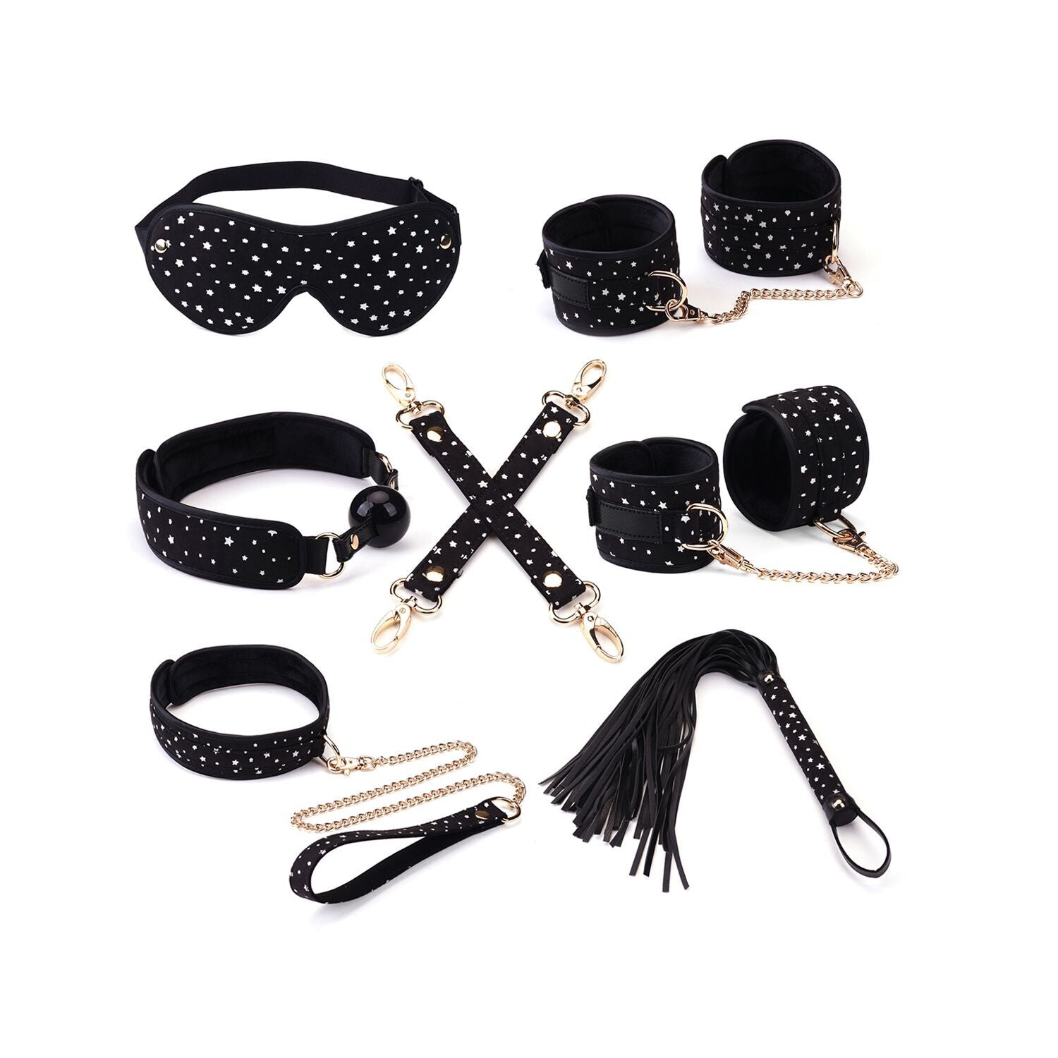 Набір Liebe Seele Stary Nights 7pcs Bondage Kit (м'яте паковання!!!) - фото 1