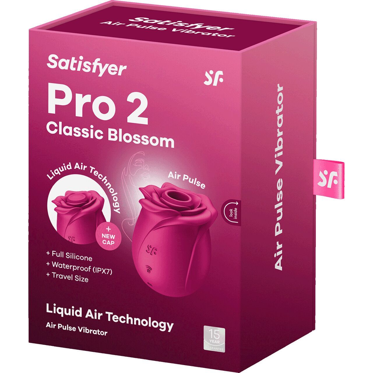 Thumb image for product index 9: Вакуумний кліторальний стимулятор Satisfyer Pro 2 Classic Blossom (м'ята упаковка!!!)