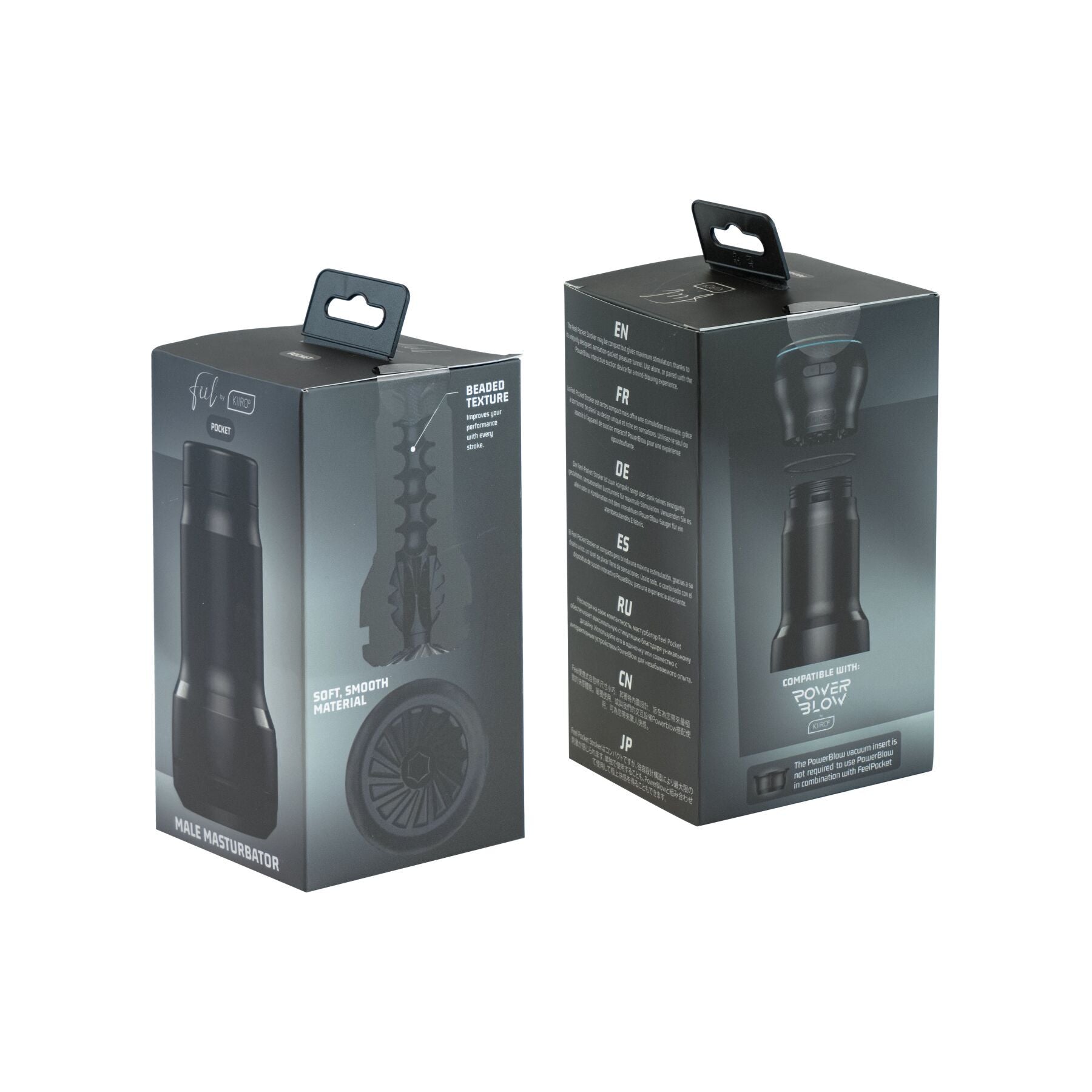 Thumb image for product index 8: Мастурбатор Kiiroo Feel Pocket совместим с PowerBlow (мятая упаковка!!!)