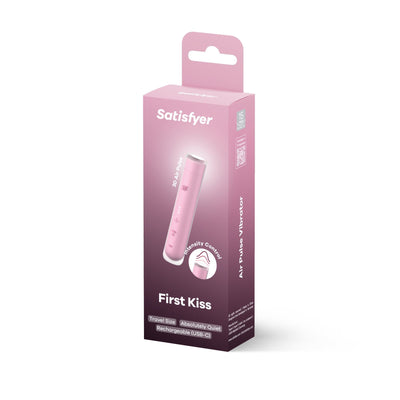 Вакуумный стимулятор Satisfyer First Kiss, технология 3D Air Pulse (повреждена упаковка!!!) - фото 6