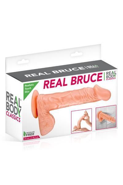 Фалоімітатор Real Body - Real Bruce (м'яте паковання!!!) - фото 4