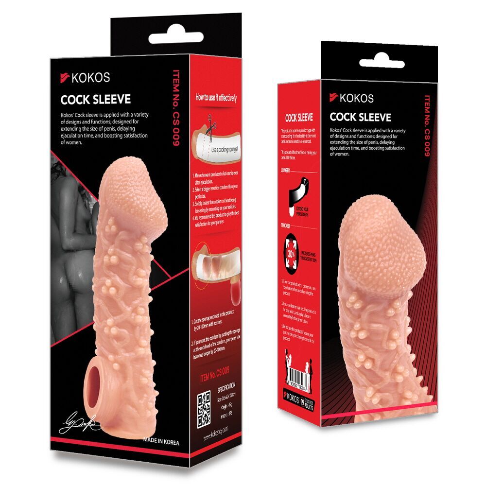 Насадка на член Kokos Cock Sleeve CS 009 - превʼю 21