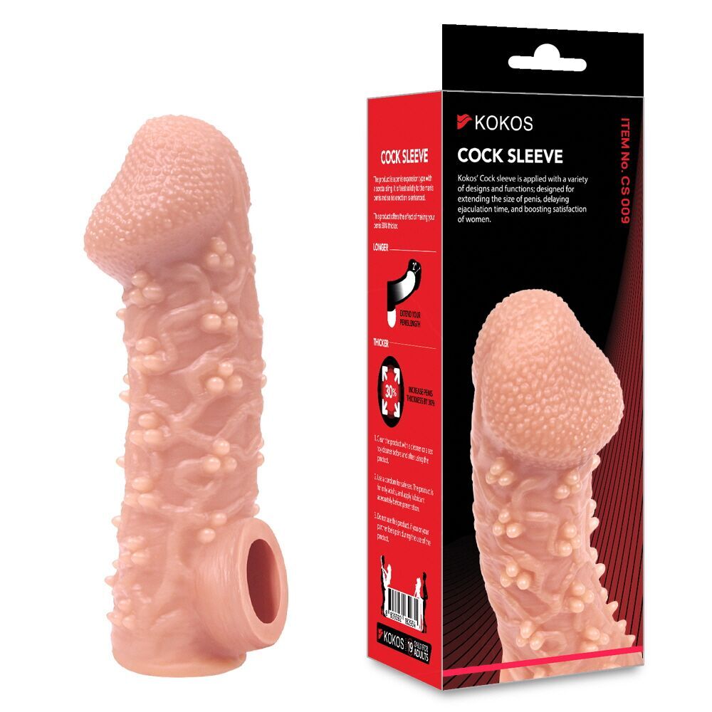 Насадка на член Kokos Cock Sleeve CS 009 - превʼю 18