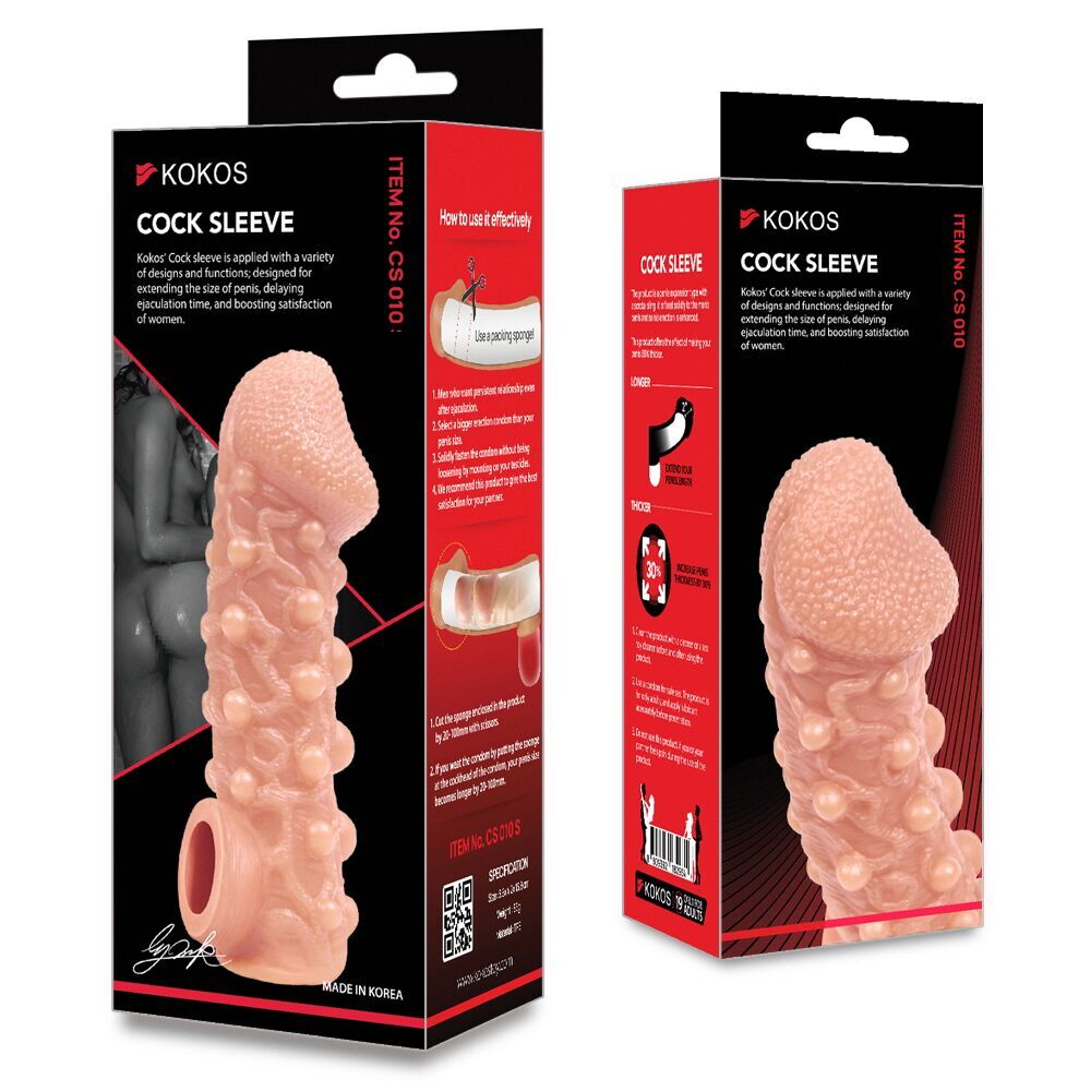 Насадка на член Kokos Cock Sleeve CS 010 - превʼю 21