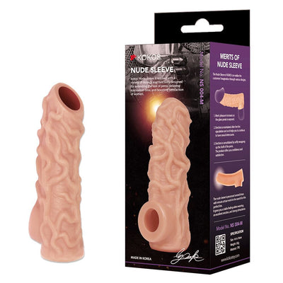 Насадка на член Kokos Nude Sleeve NS 004 - фото 11