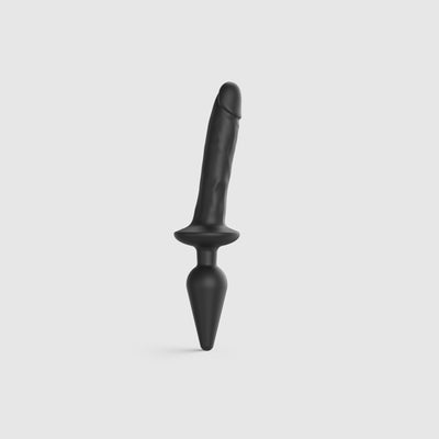 Main image for product index 1: Анальная пробка с дилдо Strap-On-Me SWITCH PLUG-IN REALISTIC DILDO (мятая упаковка!!!)