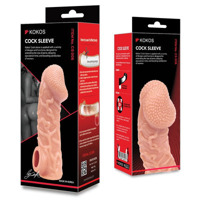 Насадка на член Kokos Cock Sleeve CS 006 - фото 20