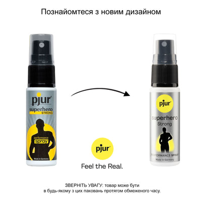 Спрей-пролонгатор pjur Superhero Strong Spray 20 ml (м'яте паковання!!!) - фото 4