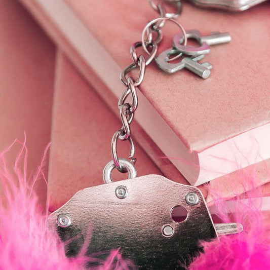 Наручники металеві Adrien Lastic Handcuffs_
