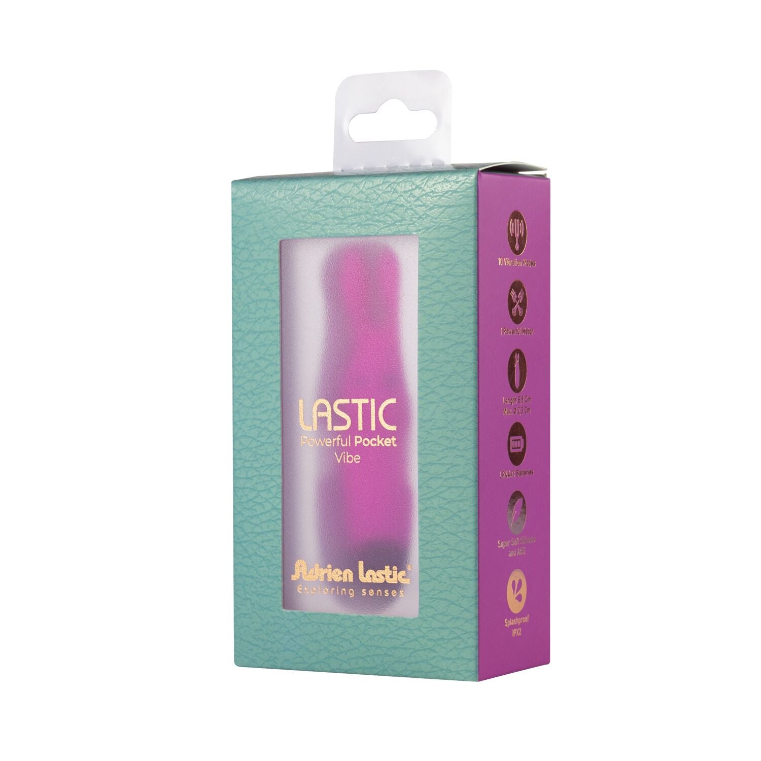 Вибропуля Adrien Lastic Pocket Vibe Rabbit  - превью 10