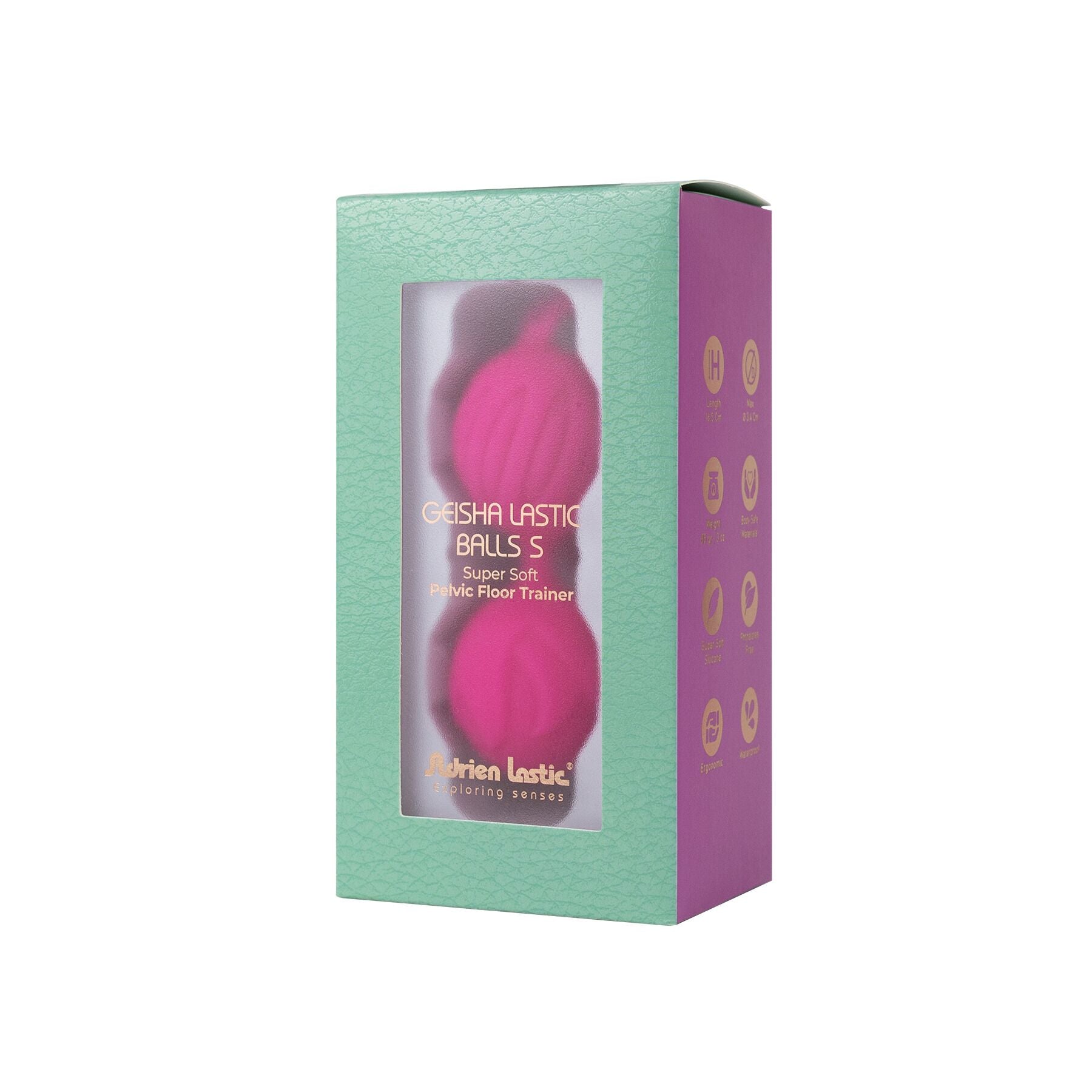 Вагинальные шарики Adrien Lastic Geisha Lastic Balls Mini - превью 7
