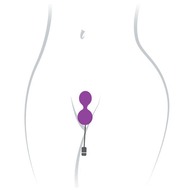 Main image for product index 6: Вагинальные шарики с вибрацией Adrien Lastic Kegel Vibe , диаметр 3,7см