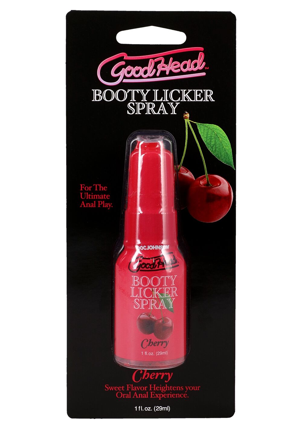Thumb image for product index 2: Спрей для анілінгусу Doc Johnson GoodHead Booty Licker Spray - Cherry