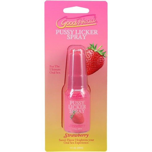 Спрей для кунілінгусу Doc Johnson GoodHead Pussy Licker Spray - Strawberry_
