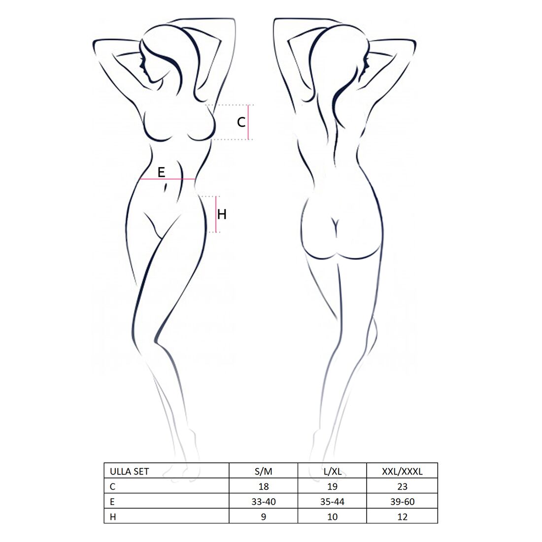 Thumb image for product index 10: Комплект белья Passion ULLA SET 