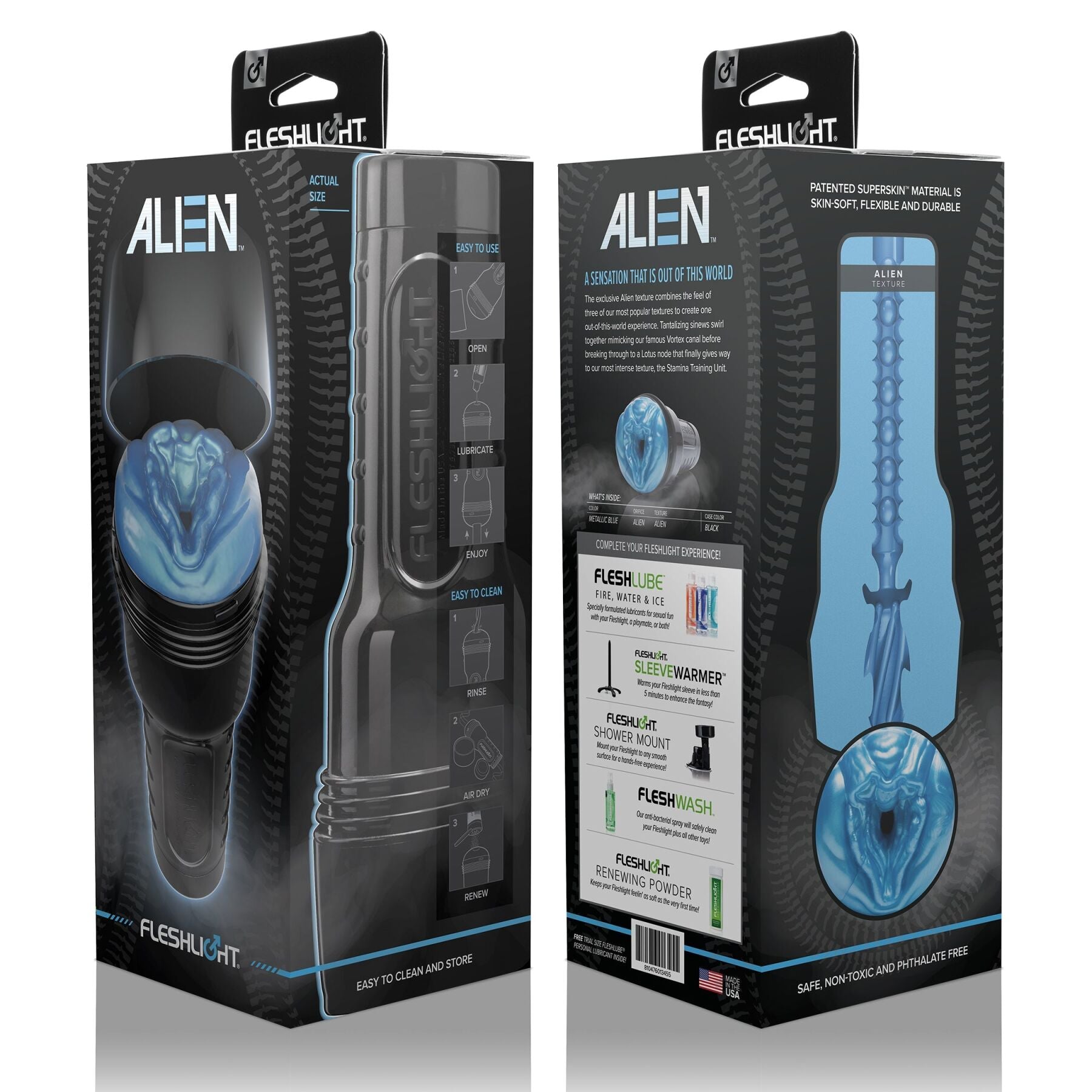 Мастурбатор Fleshlight Freaks Alien - превью 6