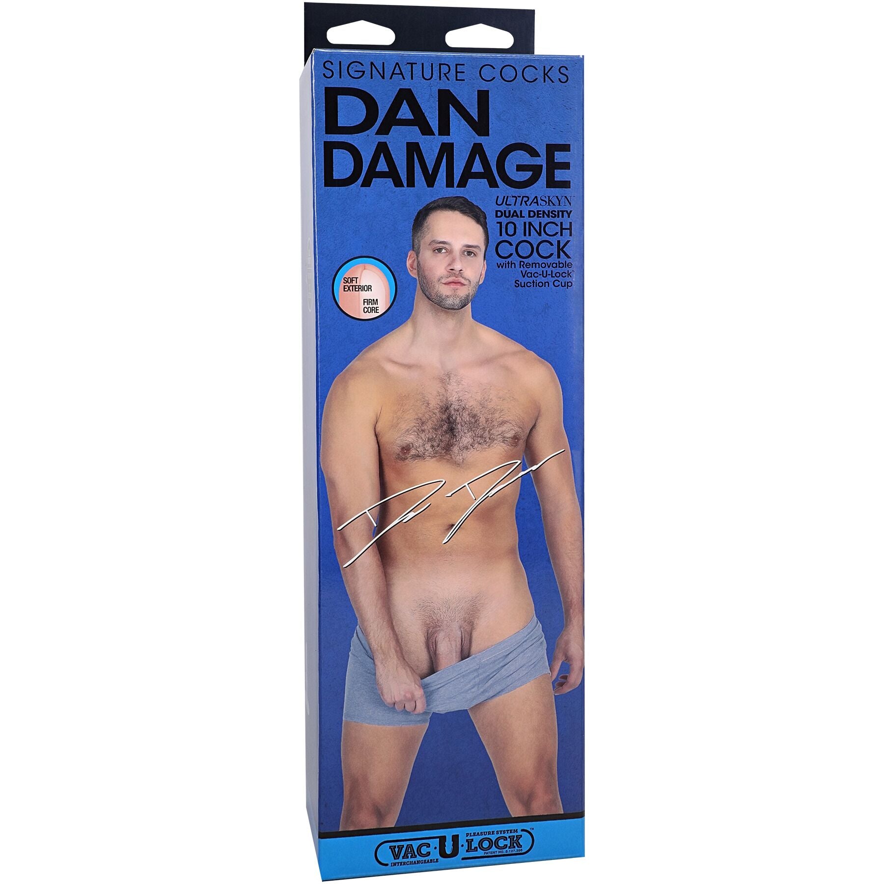 Thumb image for product index 5: Фалоімітатор Doc Johnson Signature Cocks Dan Damage UltraSkyn