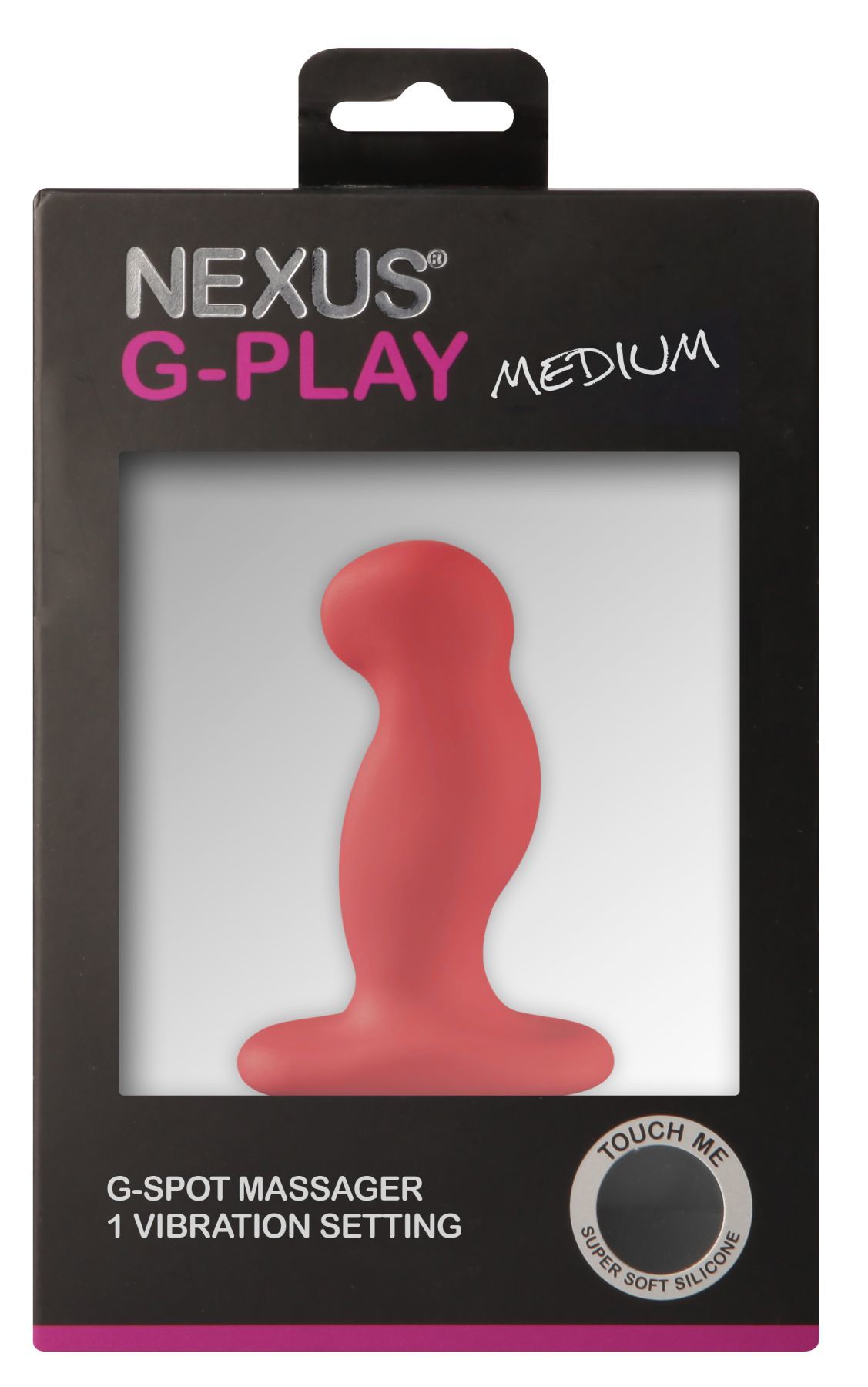 Thumb image for product index 12: Вибромассажер простаты Nexus G-Play Plus M Red, макс диаметр 3 см, перезаряжаемый