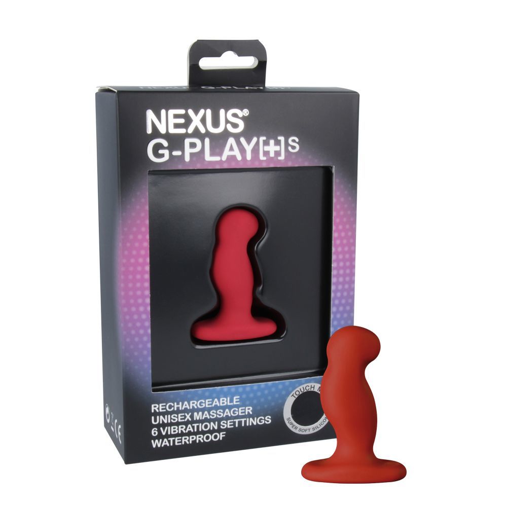 Thumb image for product index 3: Вибромассажер простаты Nexus G-Play Plus M Red, макс диаметр 3 см, перезаряжаемый