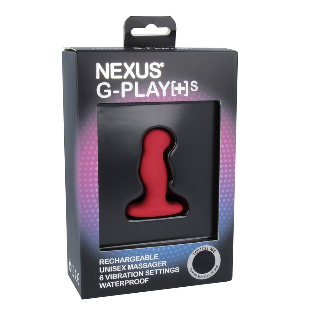 Thumb image for product index 4: Вибромассажер простаты Nexus G-Play Plus M Red, макс диаметр 3 см, перезаряжаемый