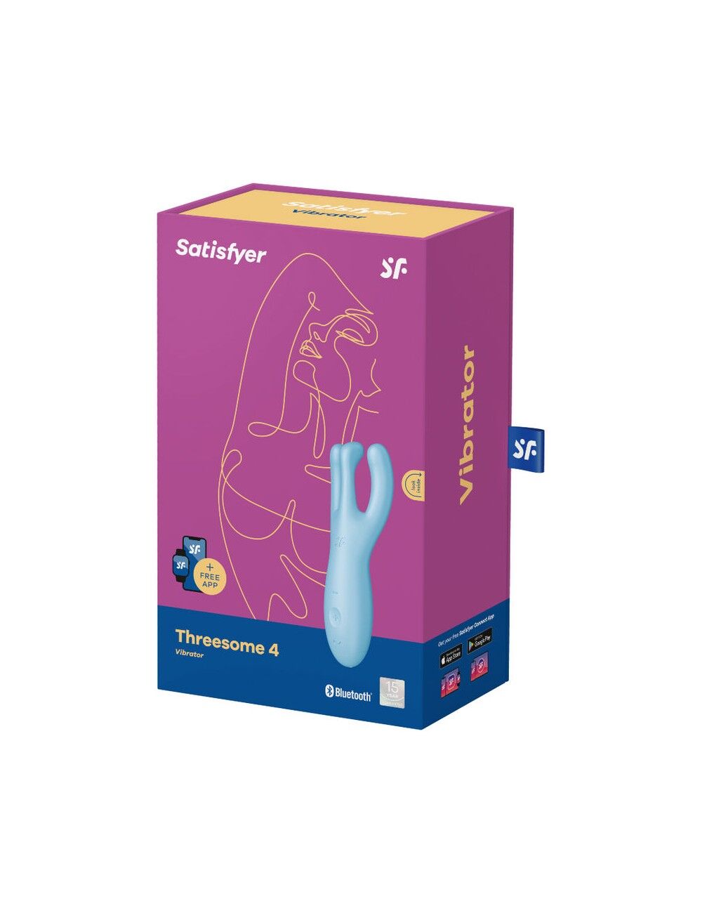 Thumb image for product index 4: Клиторальный смарт-вибратор Satisfyer Threesome 4  