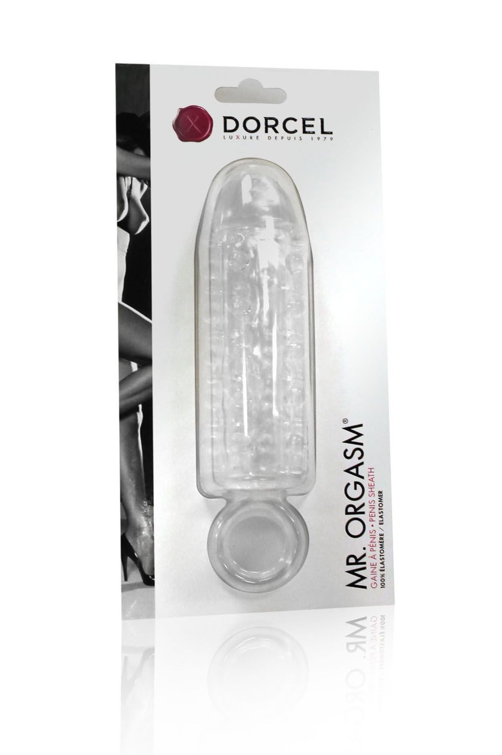 Thumb image for product index 3: Насадка на член Dorcel Mr. Orgasm с кольцом для мошонки