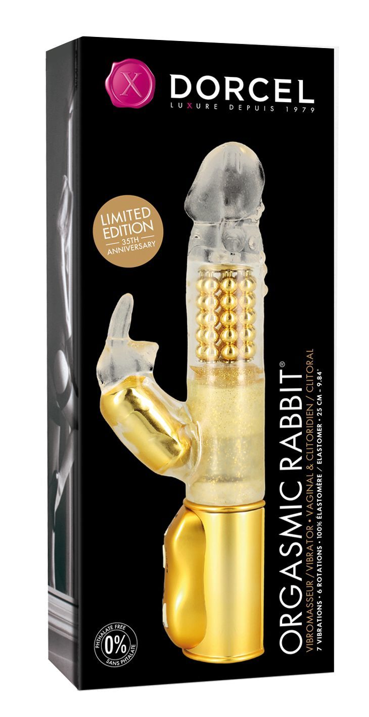 Thumb image for product index 7: Вібратор-кролик Dorcel Orgasmic Rabbit з перлинним масажем