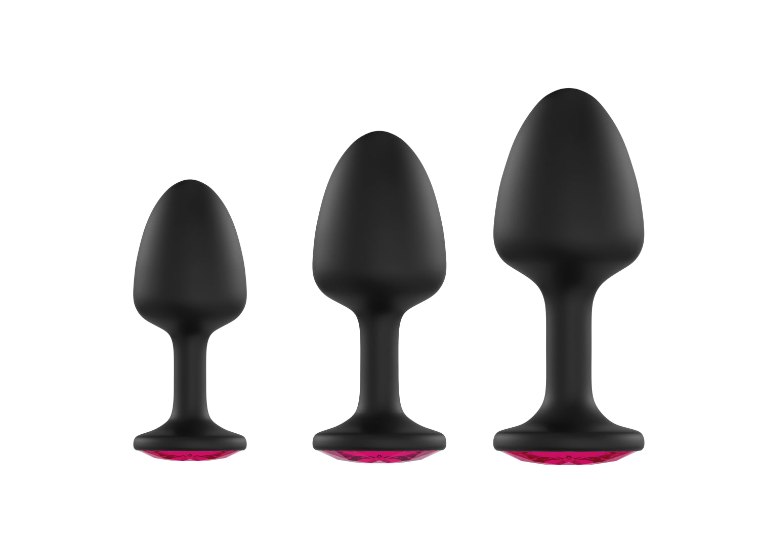 Thumb image for product index 7: Анальная пробка Dorcel Geisha Plug Ruby 