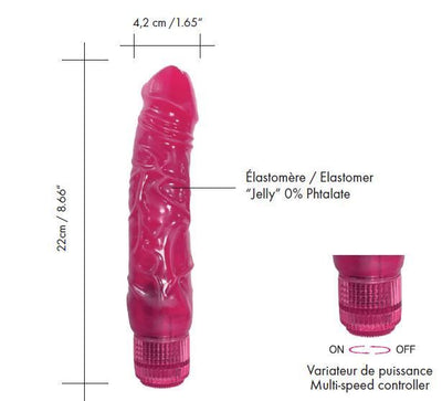 Main image for product index 2: Фаллоимитатор вибратор Dorcel Jelly Boy