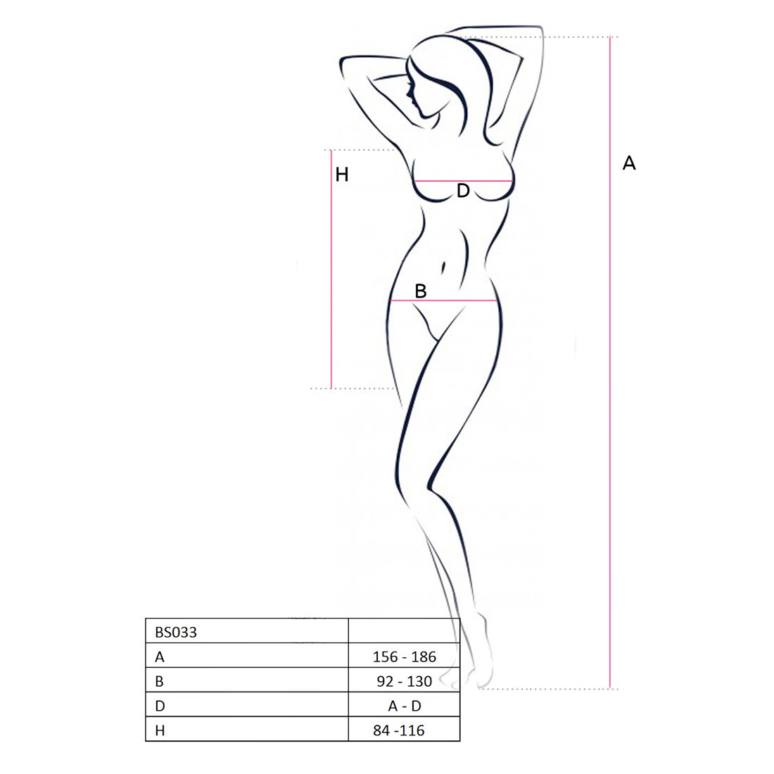 Thumb image for product index 4: Бодистокинг Passion BS033