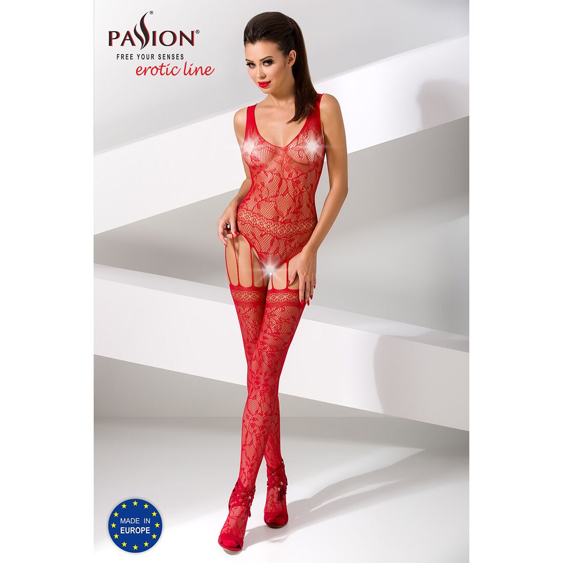 Thumb image for product index 2: Бодістокінг, комбінезон Passion BS051
