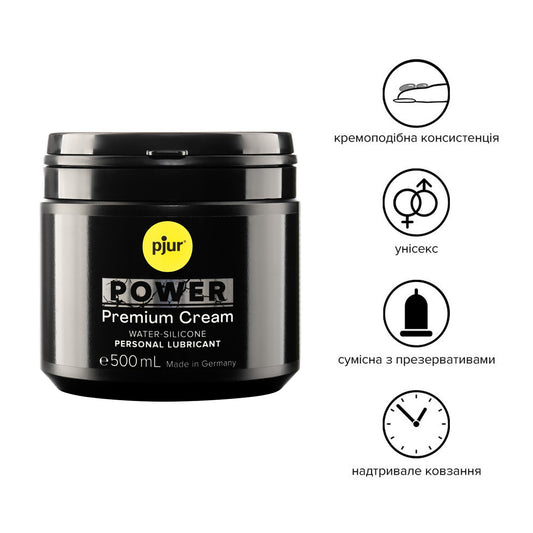 Анальна змазка pjur POWER Premium Cream_