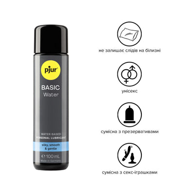 Main image for product index 2: Смазка на водной основе pjur Basic waterbased 