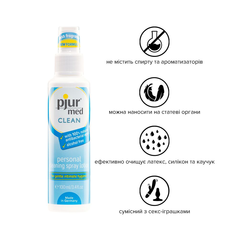 Thumb image for product index 2: Очищающий спрей pjur med CLEAN 