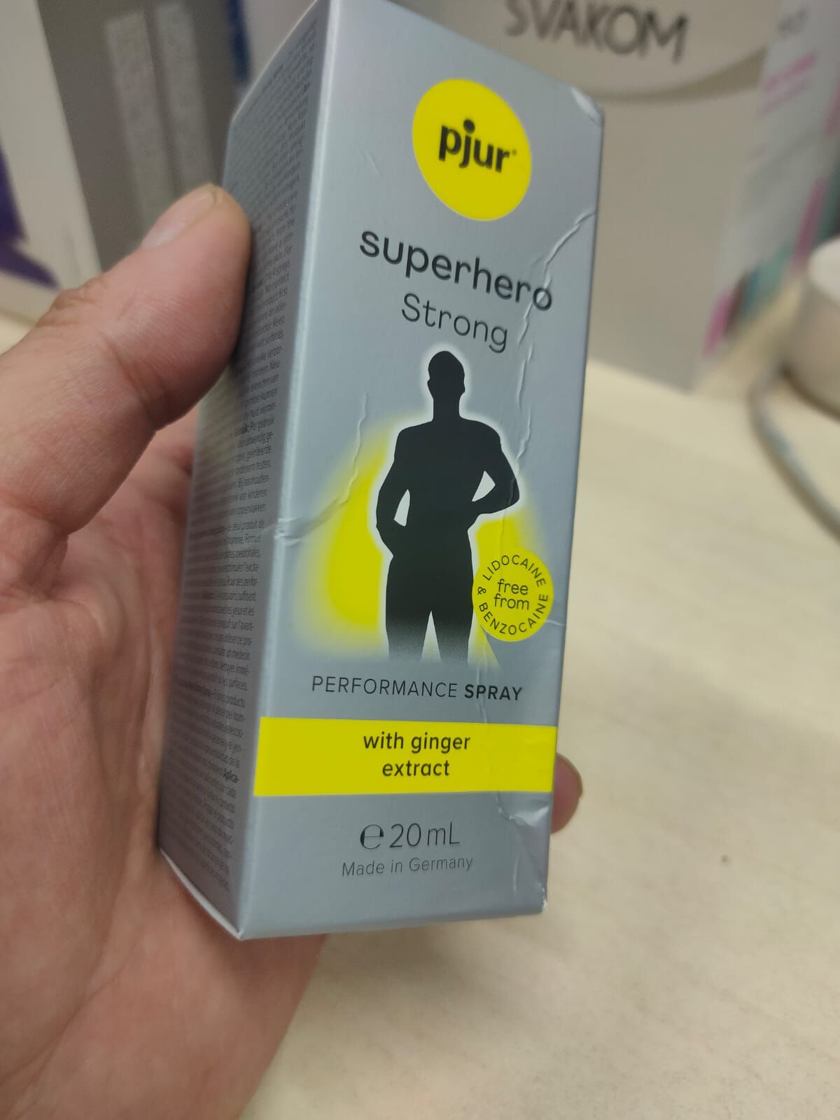 Спрей-пролонгатор pjur Superhero Strong Spray 20 ml (м'яте паковання!!!) - превʼю 2
