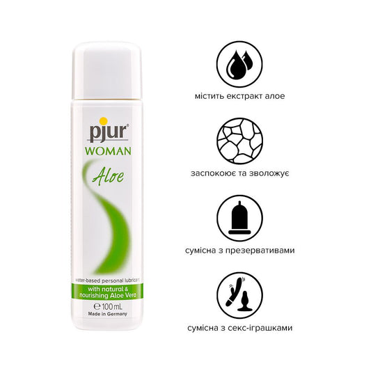 Лубрикант на водній основі pjur Woman Aloe_