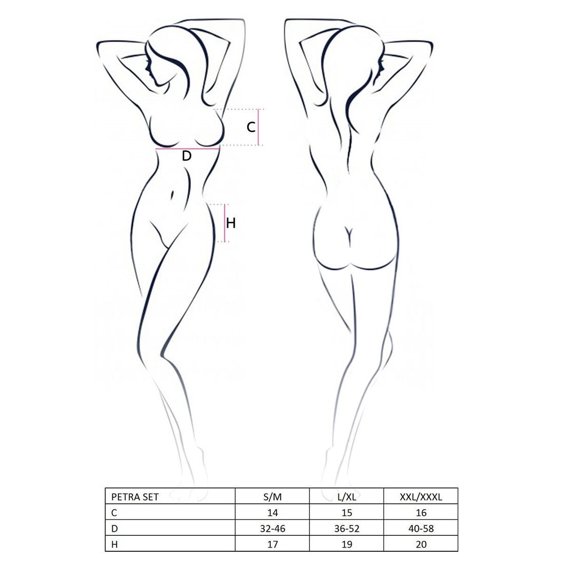 Thumb image for product index 6: Комплект білизни Passion Exclusive PETRA SET