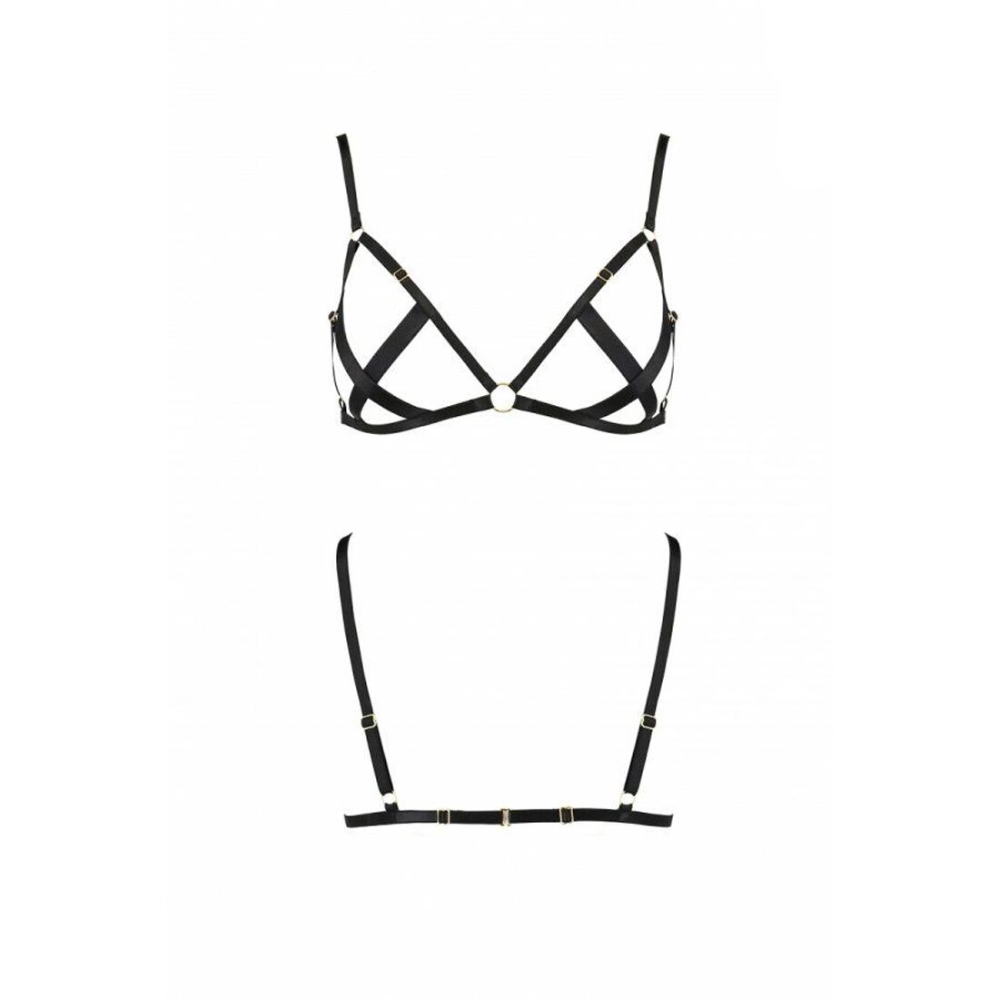 Thumb image for product index 11: Открытый бюстгальтер-стрепы Passion Exclusive NICKY BRA