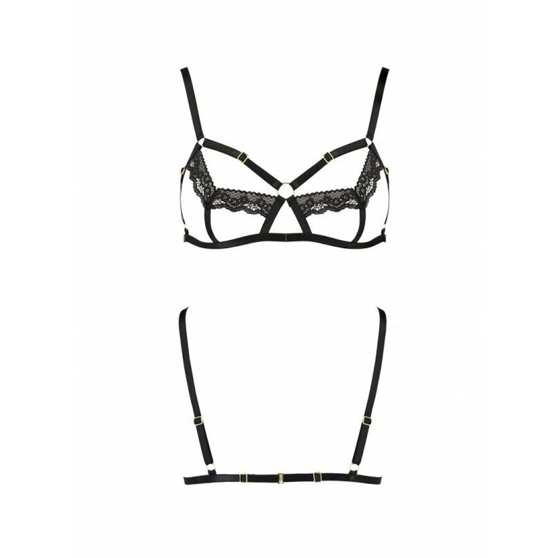 Thumb image for product index 10: Бюстгальтер-стрепы с кружевом Passion Exclusive SOLON BRA 