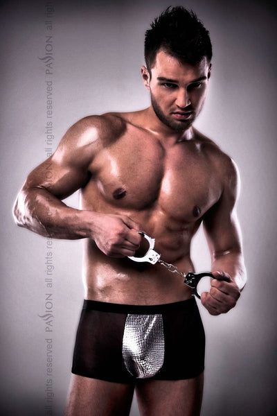 Main image for product index 1: Розпродаж!!! Чоловічі шорти з блискучим гульфіком Passion 002 SHORT S/M