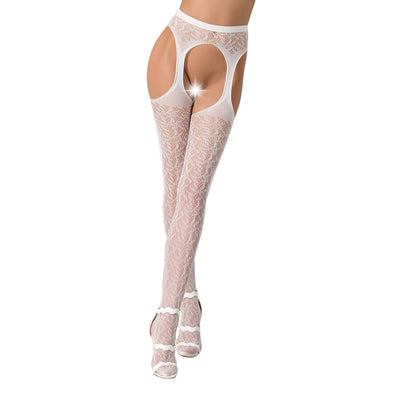 Main image for product index 1: Мереживні колготки-бодістокінги Passion S014