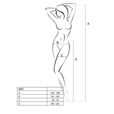 Main image for product index 17: Сітчасті колготки-бодістокінги Passion S019