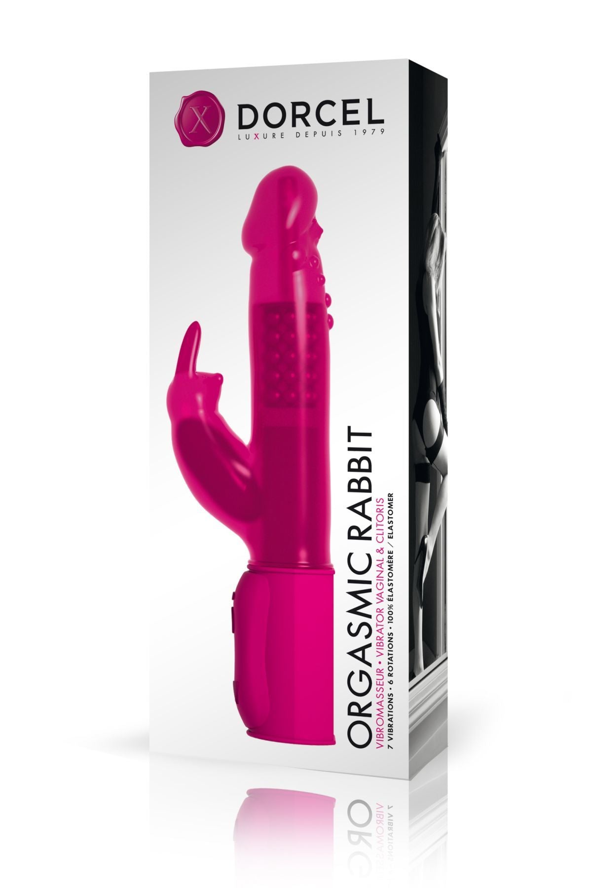 Thumb image for product index 5: Вібратор-кролик Dorcel Orgasmic Rabbit з перлинним масажем