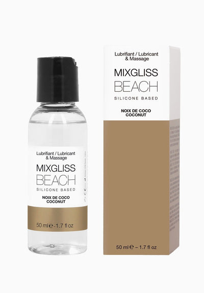 Main image for product index 1: Лубрикант на силиконовой основе MixGliss BEACH - NOIX DE COCO