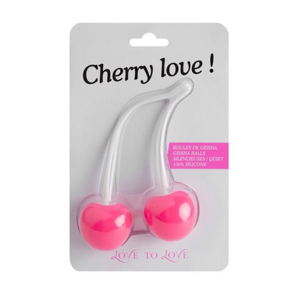 Thumb image for product index 2: Вагинальные шарики Love To Love CHERRY LOVE, диаметр 3,5 см, масса 77 г