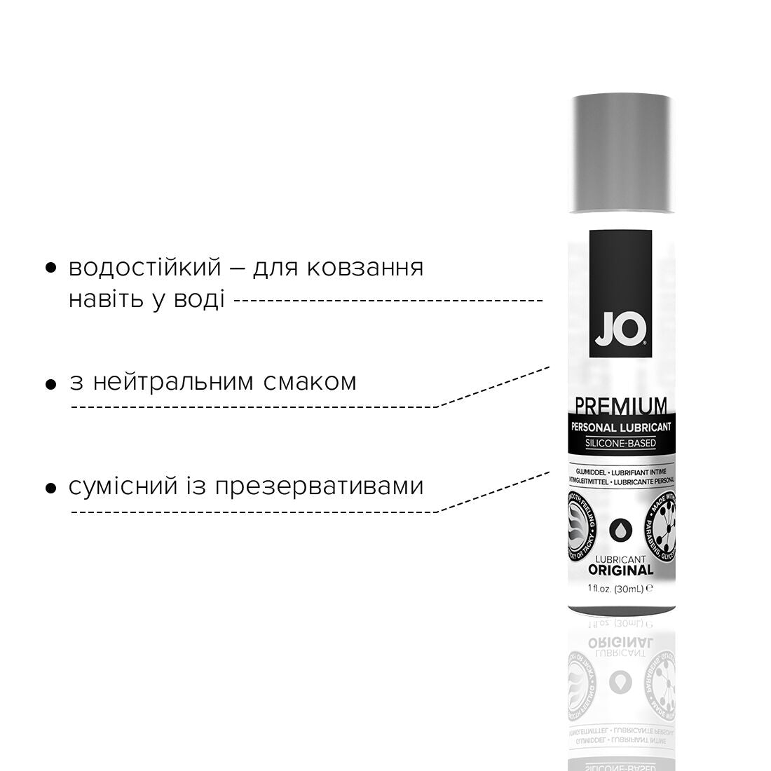 Thumb image for product index 15: Лубрикант на силіконовій основі JO PREMIUM — ORIGINAL