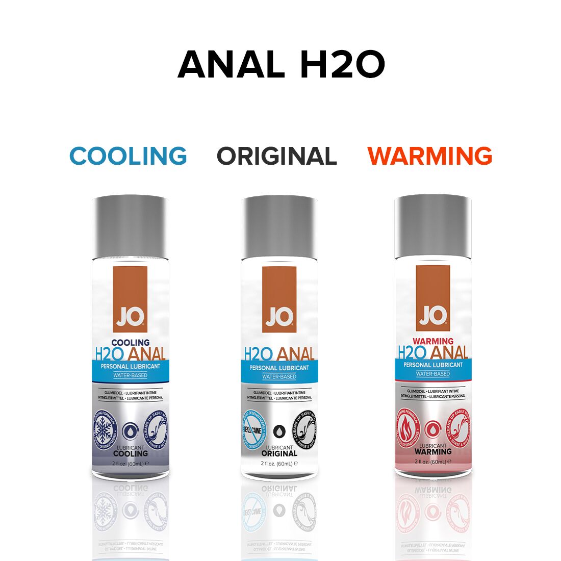 Thumb image for product index 10: Анальна змазка JO ANAL H2O — ORIGINAL